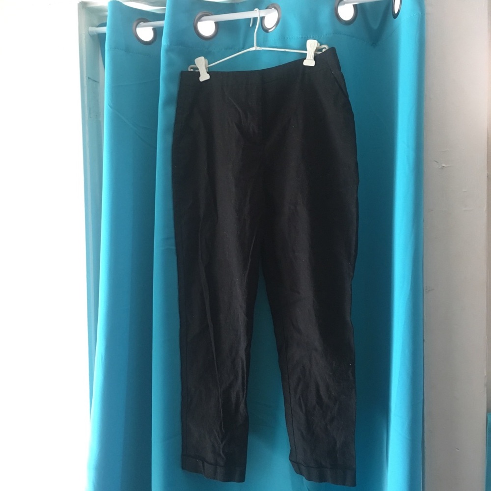 ASOS tailored linen cigarette pant